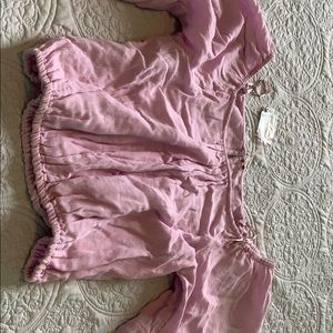 FREE PEOPLE lavender top